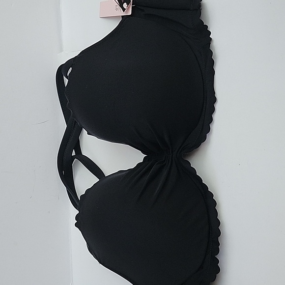 Victoria Secret Black swim top 36 DDD - Picture 3 of 8